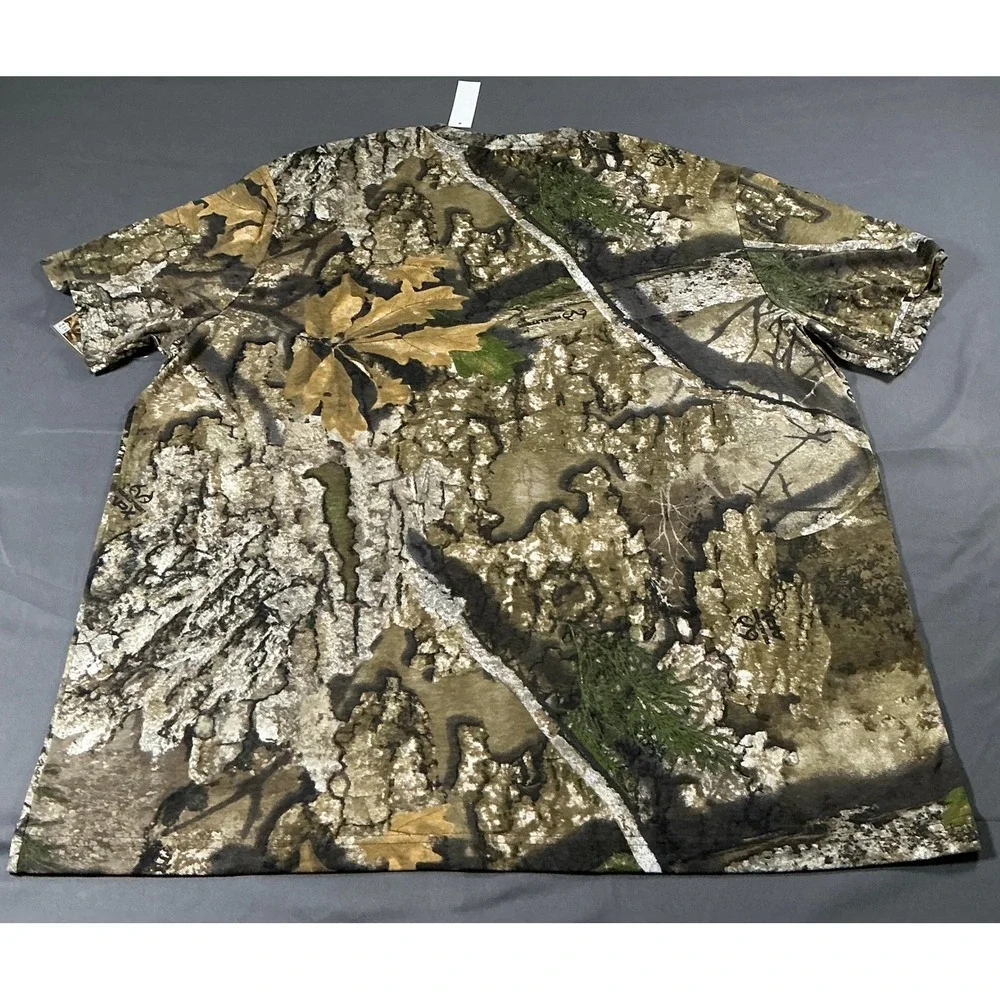 Realtree APX Mens Camo Tee‎ Short Sleeve T-Shirt 2XL RTAPX IVO51061 New